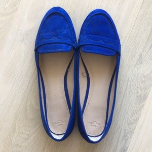 Royal Blue Zara Loafers